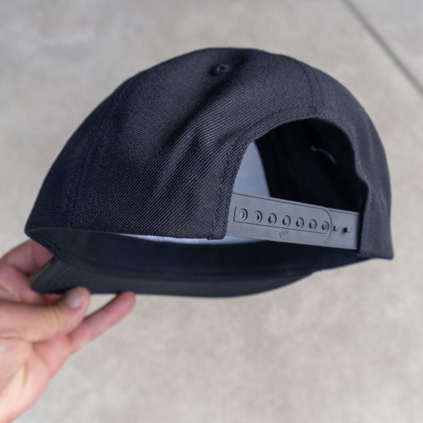 MLFC Custom Designed TIGER Embroidered Snapback Adjustable Cap BLACK W/CAMO LID