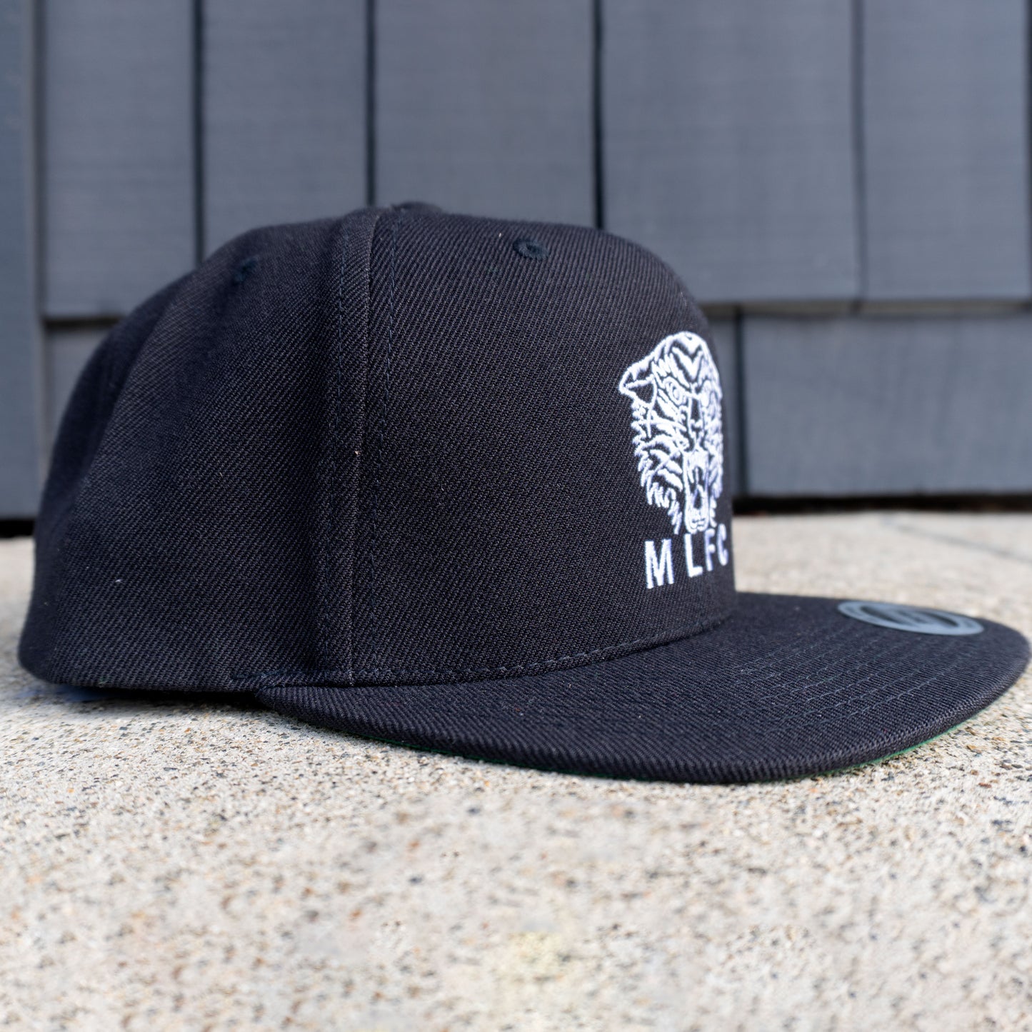 MLFC CUSTOM DESIGNED TIGER Embroidered Snapback Adjustable Cap BLACK