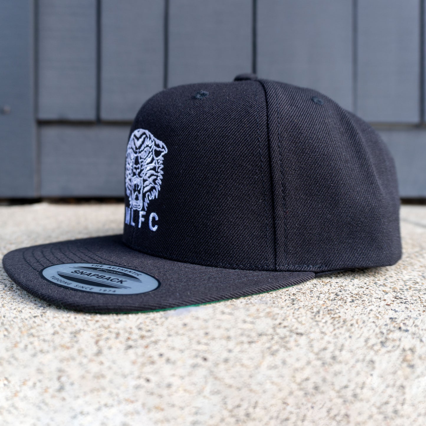 MLFC CUSTOM DESIGNED TIGER Embroidered Snapback Adjustable Cap BLACK