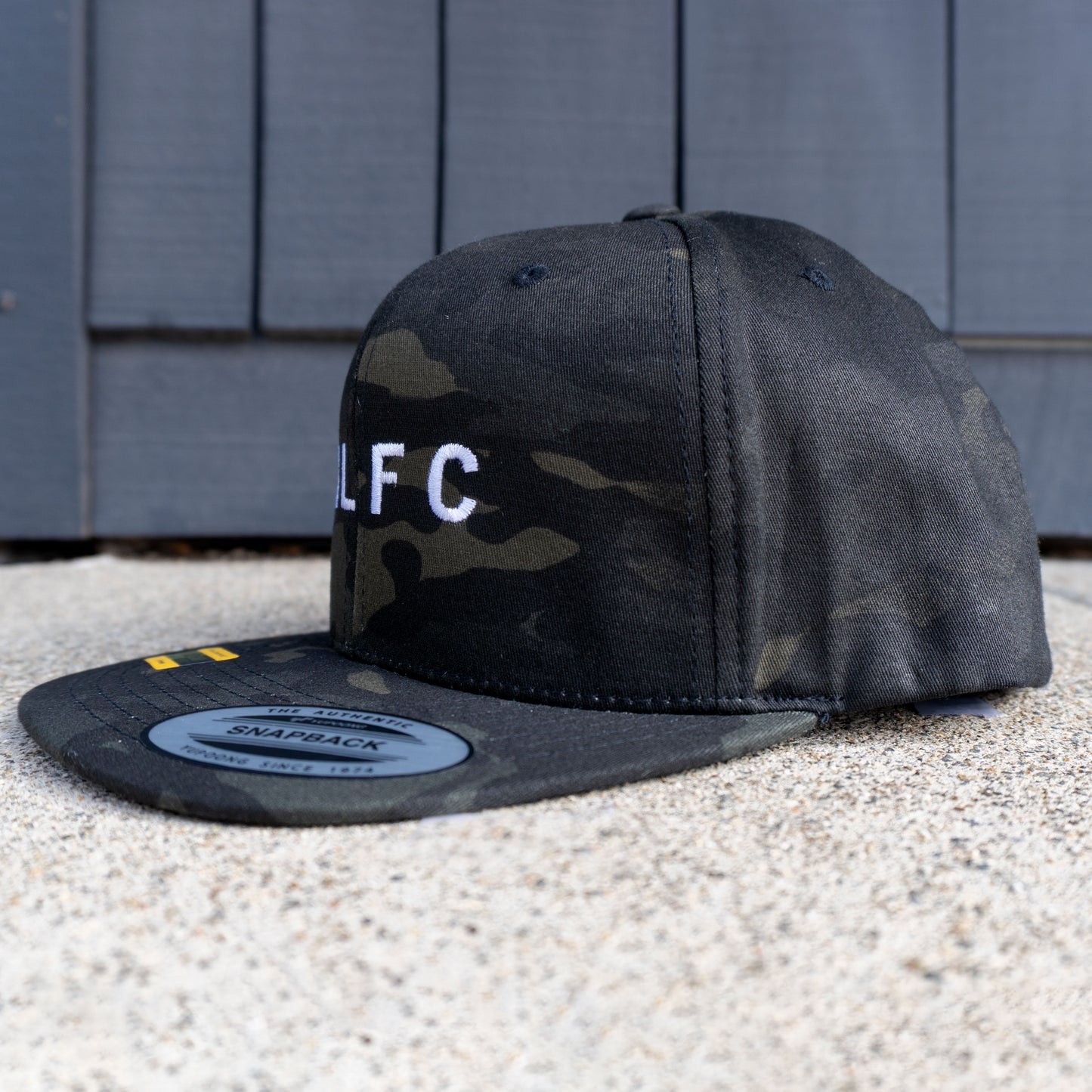 LIMITED EDITION MLFC Embroidered Snapback Adjustable Cap Multi Black Camo