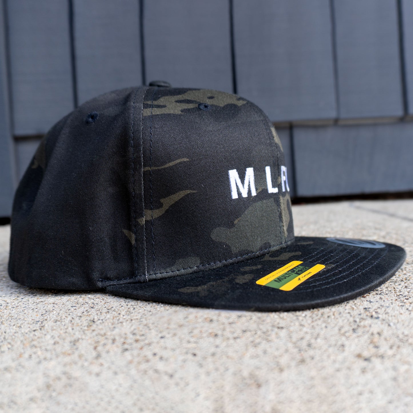 LIMITED EDITION MLFC Embroidered Snapback Adjustable Cap Multi Black Camo