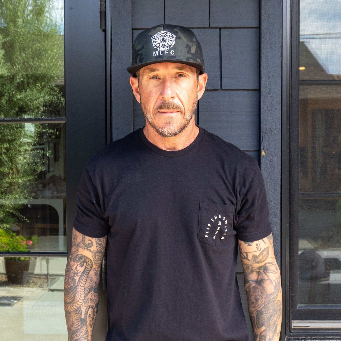 LIMITED EDITION MULTI CAMO MLFC CUSTOM DESIGNED TIGER Embroidered Snapback Adjustable Cap Black Camo