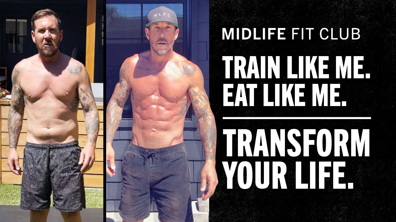 Load video: Fitness training and home workouts for men over 40 and 50 focused on building strength, losing fat, and staying consistent